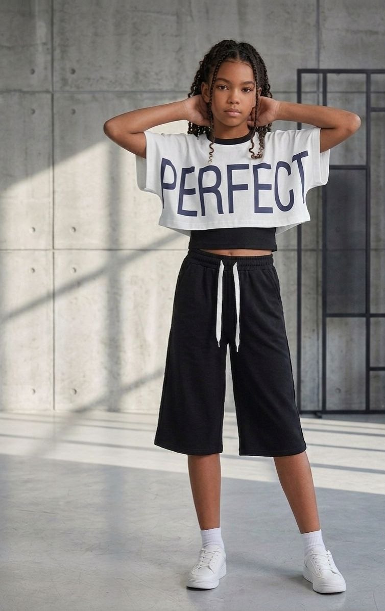 Perfect Crop Top & Bermuda
