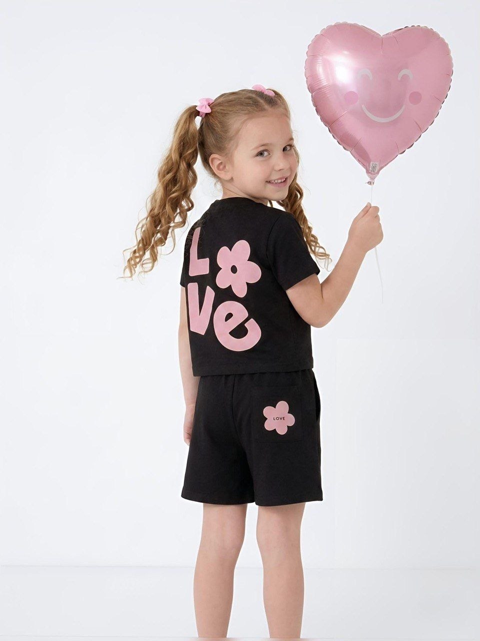 Love T-shirt & Şort Takım